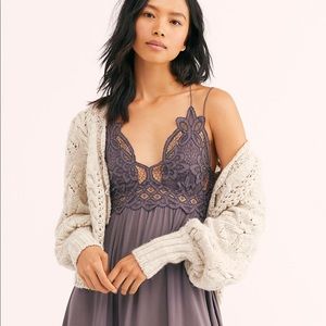 Free People Purple Mini Dress